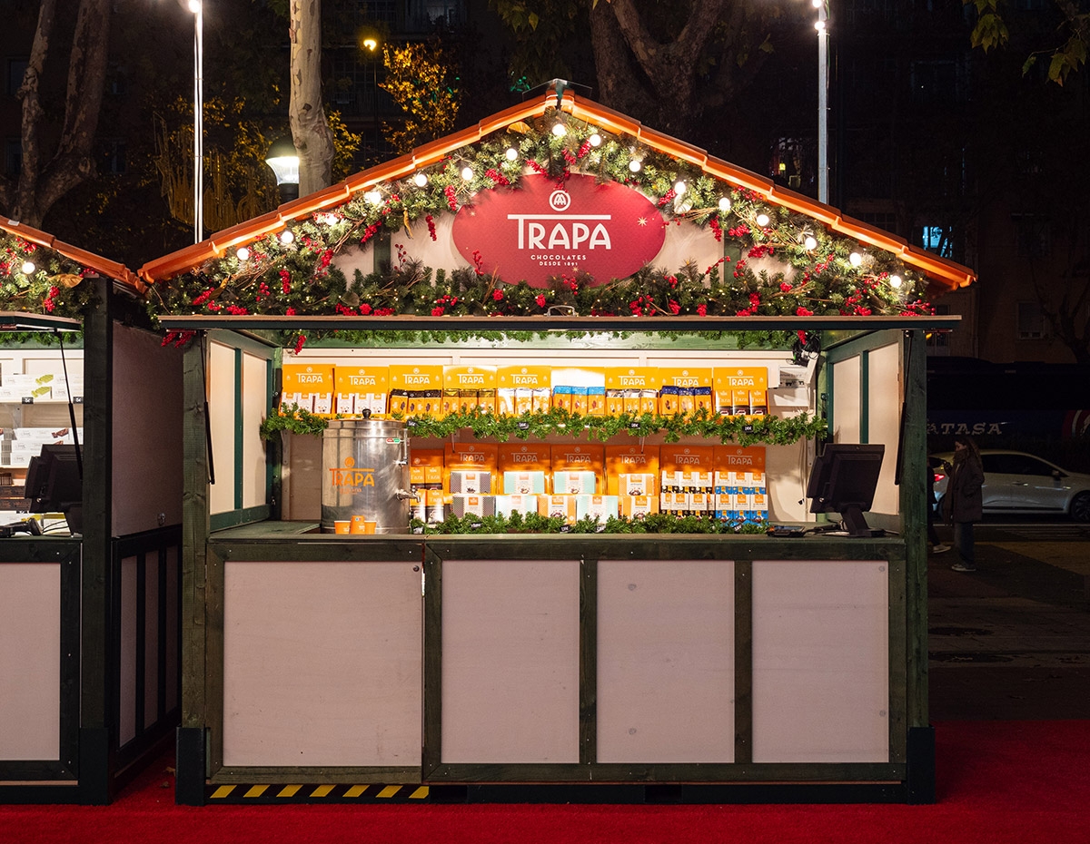 TRAPA, PRESENTE POR PRIMERA VEZ EN EL MERCADILLO DE NAVIDAD DE EL CORTE INGLÉS DE VALLADOLID
