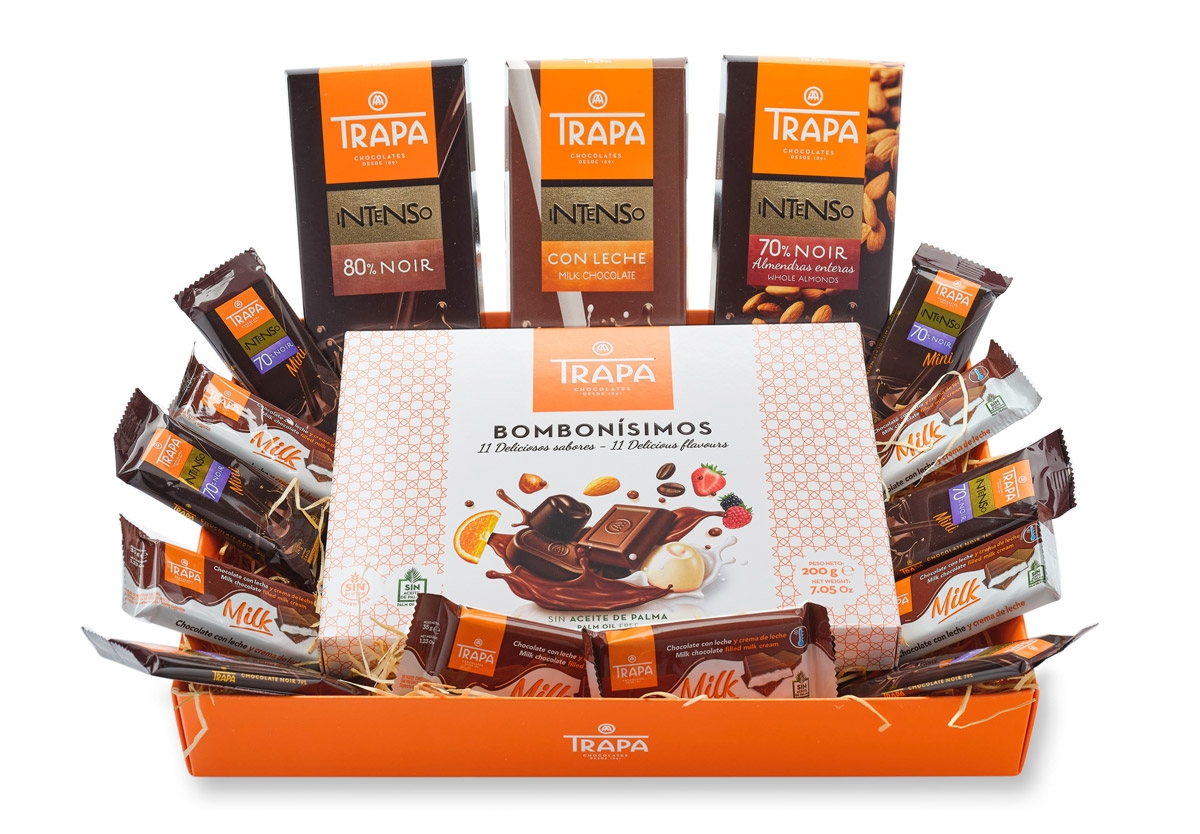 CHOCOLATES TRAPA PRESENTA SUS NUEVAS CAJAS  PARA REGALAR EN SAN VALENTÍN O EN CUALQUIER OCASIÓN 