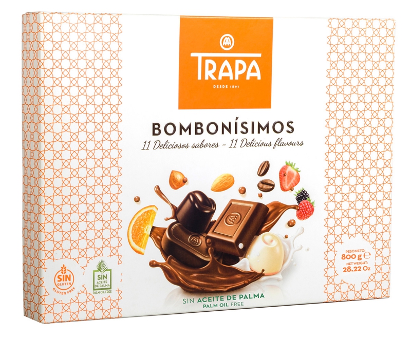 Bombonísimos sin aceite de palma 800gr